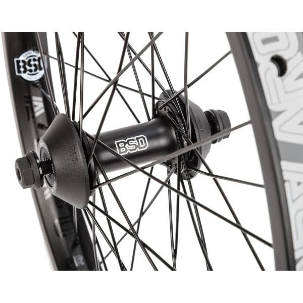 BSD Swerve x Aero Pro Front Wheel Black