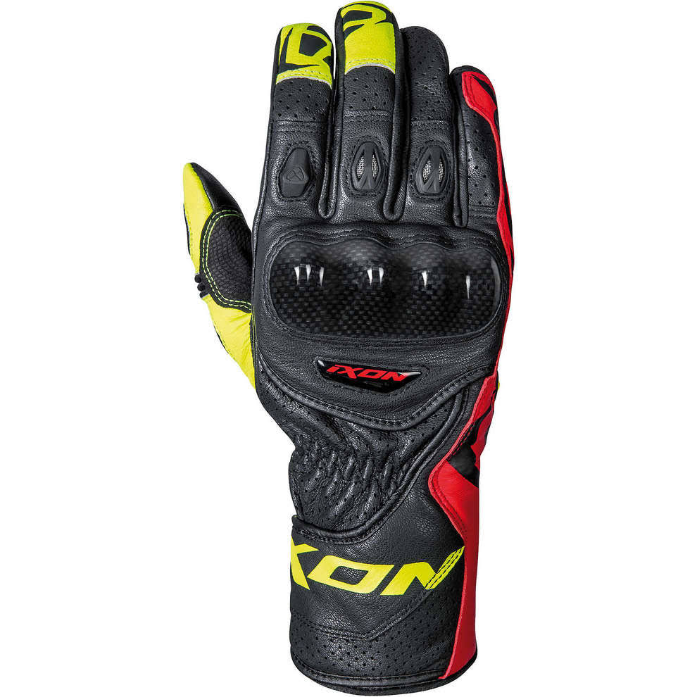 Ixon RS Circuit-R Gloves Black Red Yellow
