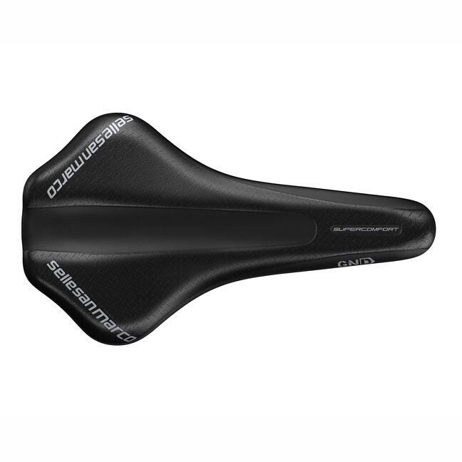 Selle San Marco Gnd Supercomfort Open-Shell Dynamic Wide Saddle Black