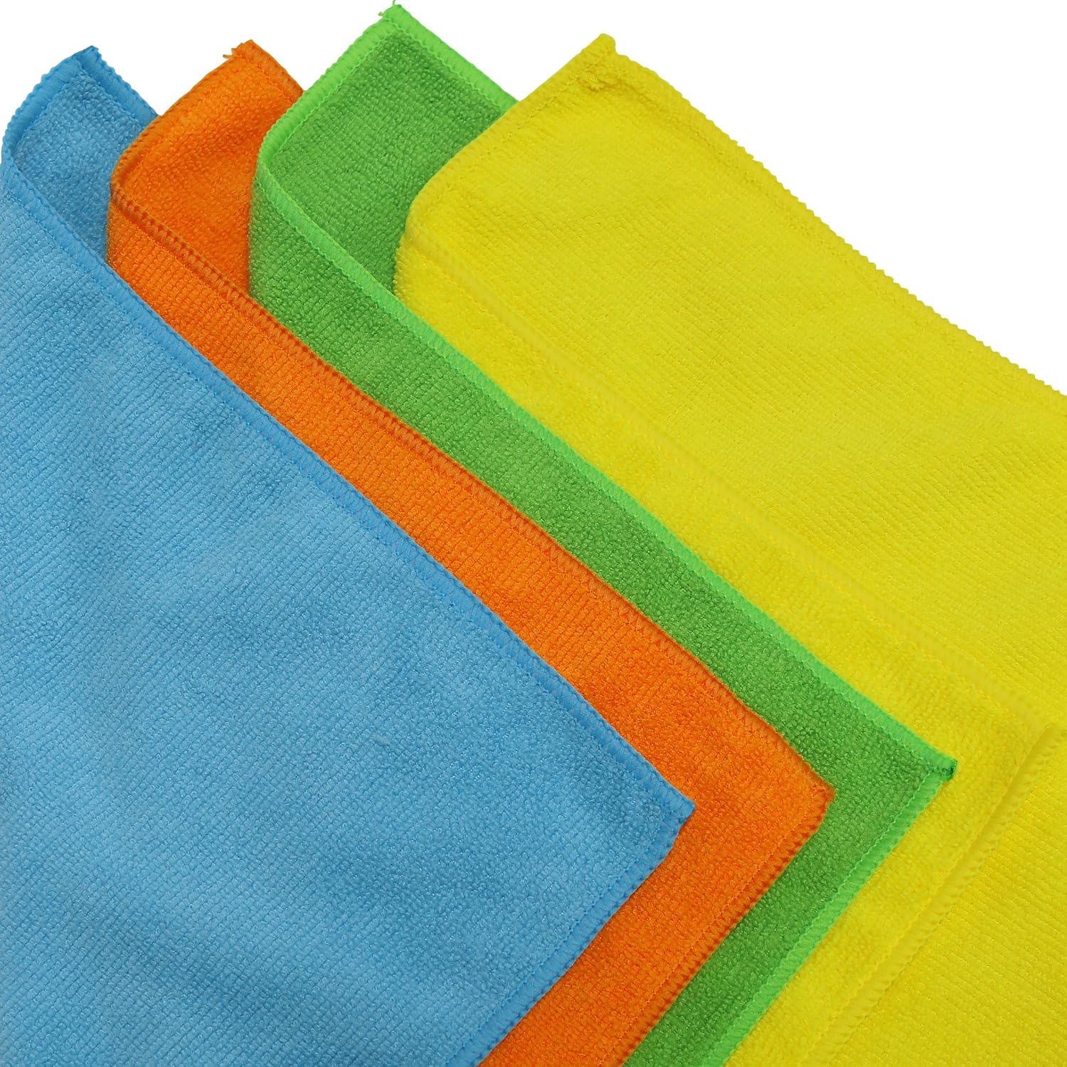 150 Pack - SimpleHouseware Microfiber Cleaning Cloth, 4 Colors Pack of 2