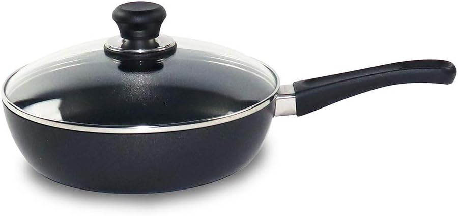 ScanPan Classic Black Recycled Aluminum 9.5 Inch Saute Pan