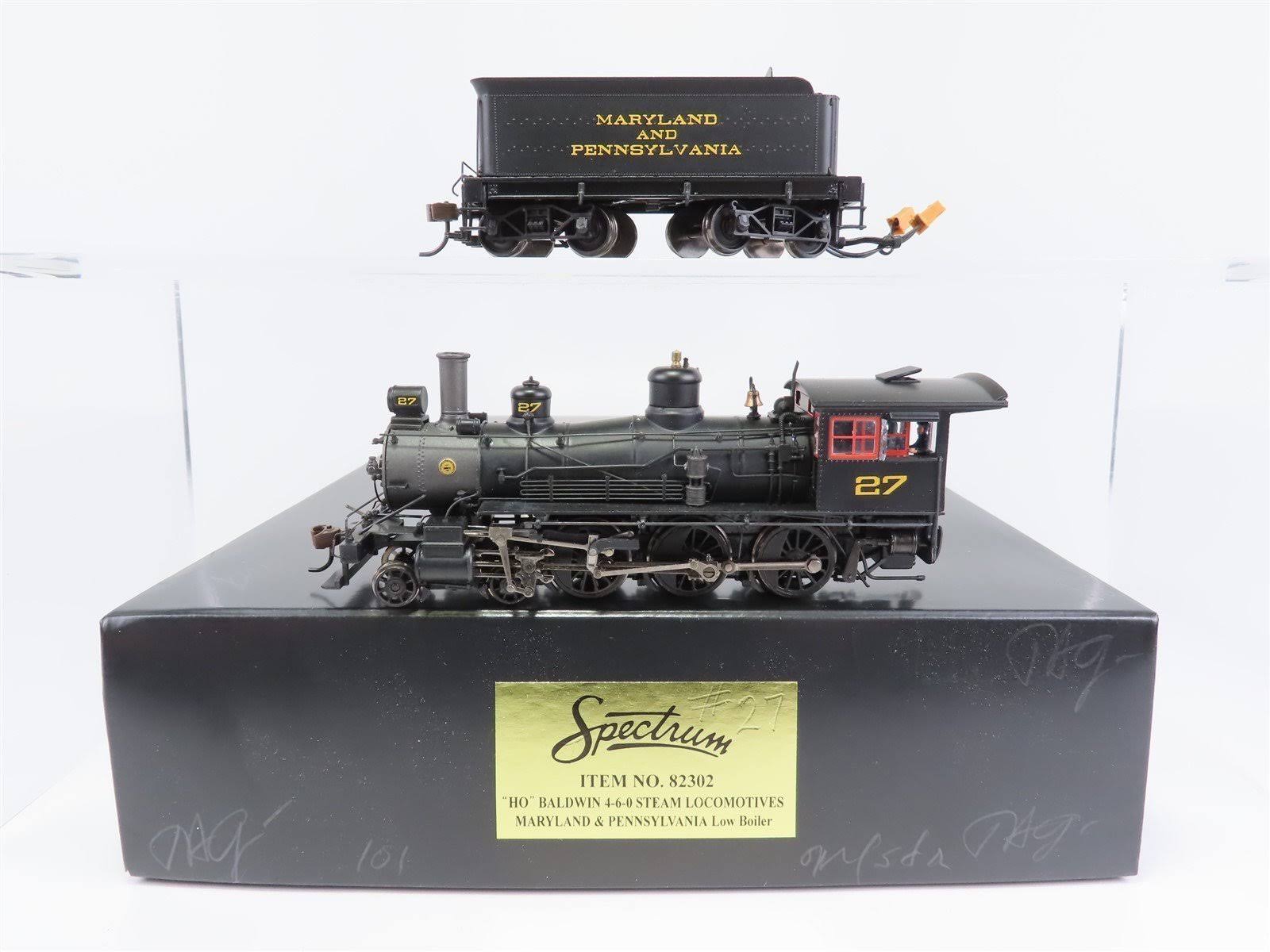 HO Bachmann Spectrum 82302 MPA Maryland & Pennsylvania 4-6-0 Steam #27