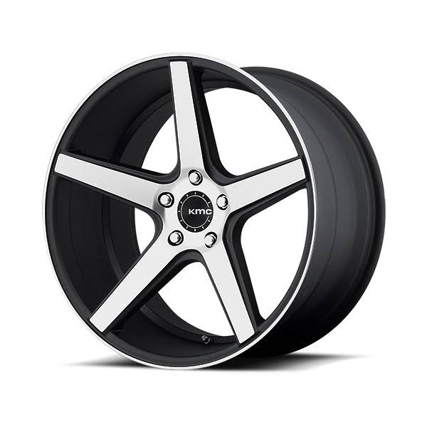 KMC Km685 District Machined Black 18x8 5x120 38mm (KM68588052538)