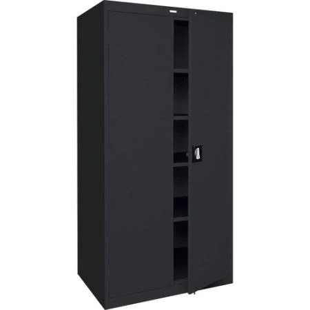 Sandusky Elite Series 2 Door Storage Cabinet Color: Black