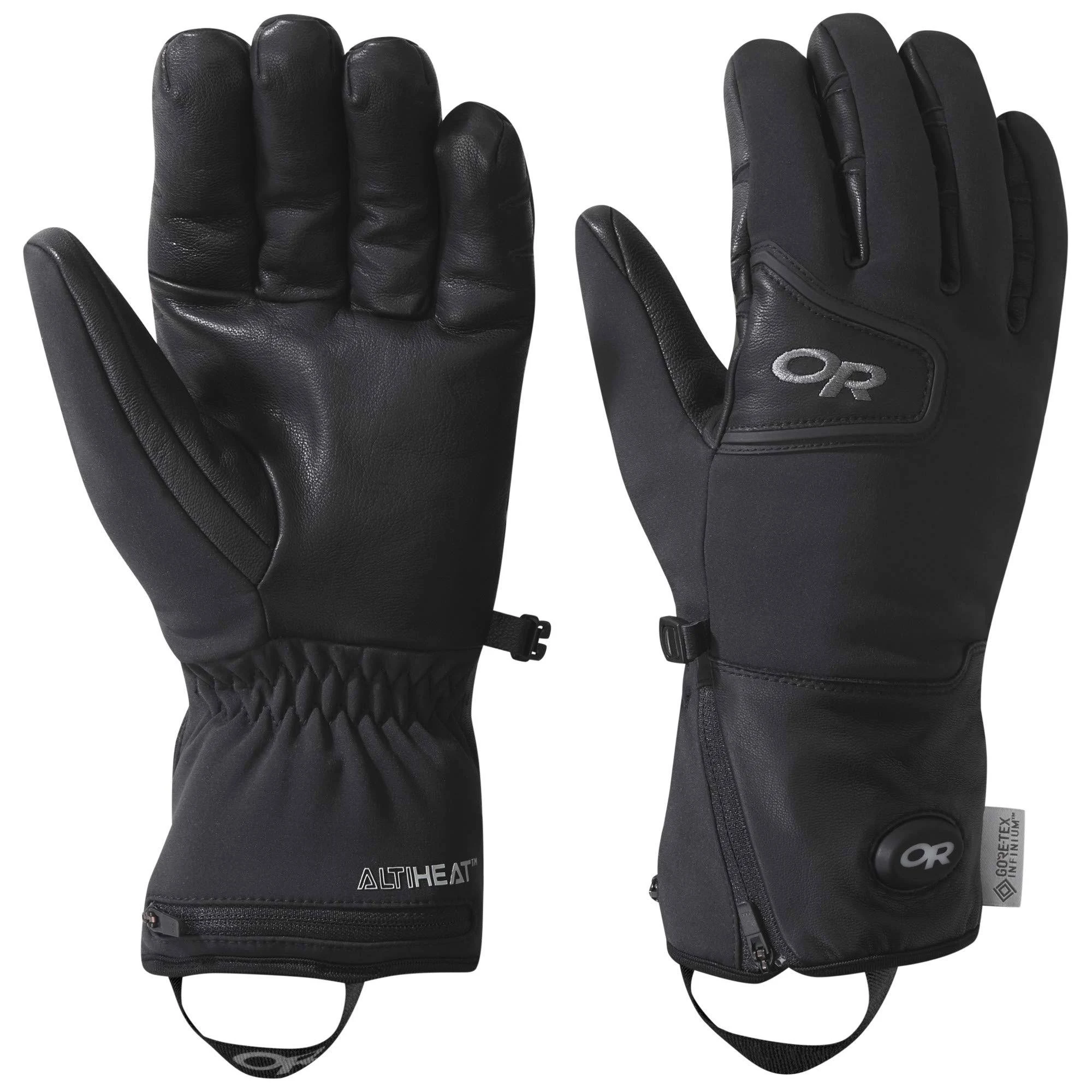 Outdoor Research Stormtracker Heated Sensor Gloves - Black - Medium
