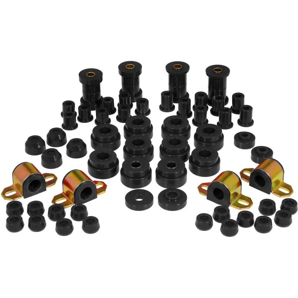 Prothane 76-79 Jeep CJ5/7 Total Kit - Black - 1-2002-BL