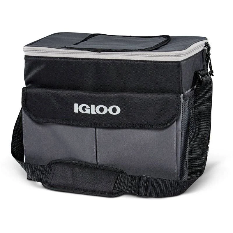 Igloo HLC Ultra 24-Can Cooler Charcoal, 24 Cans - Prsnl Coolrs Soft/Hard at Academy Sports