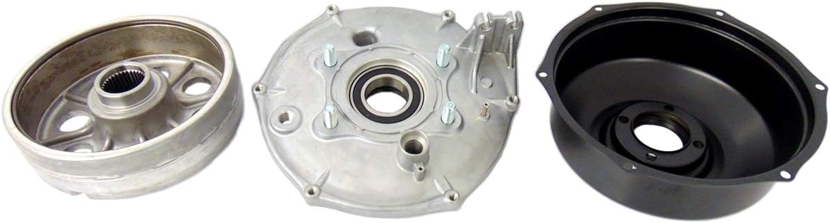 Compatible with Honda Fourtrax TRX300 TRX 300 2x4 4x4 Rear Brake Drum Cover & Backing Plate Kit