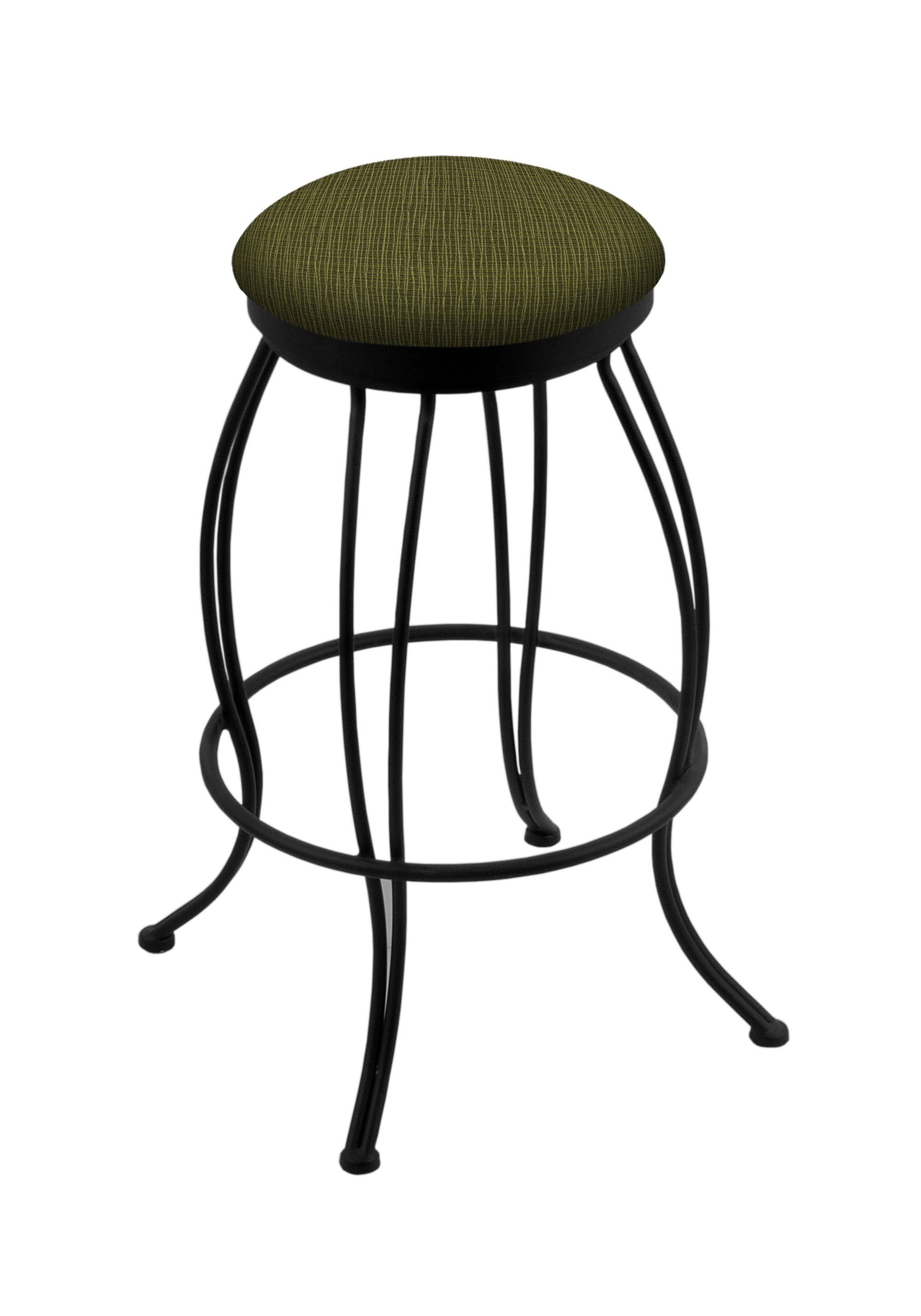 Holland Bar Stool Georgian 30 in. Swivel Bar Stool - Black Wrinkle, Axis Grove