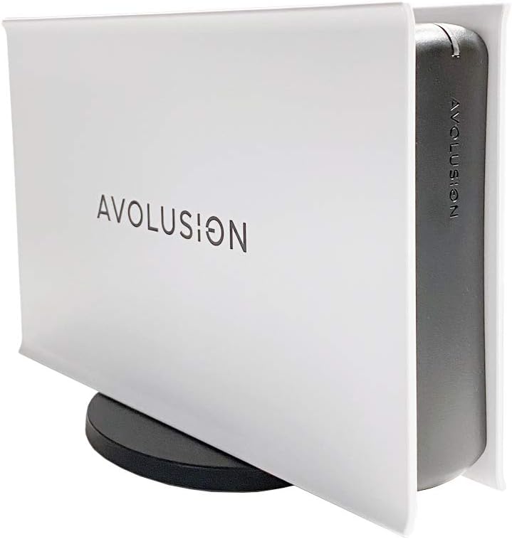 Avolusion PRO-5X Series 2TB USB 3.0 External Gaming Hard Drive for PS4 Original, Slim & Pro (White) Pack of 2