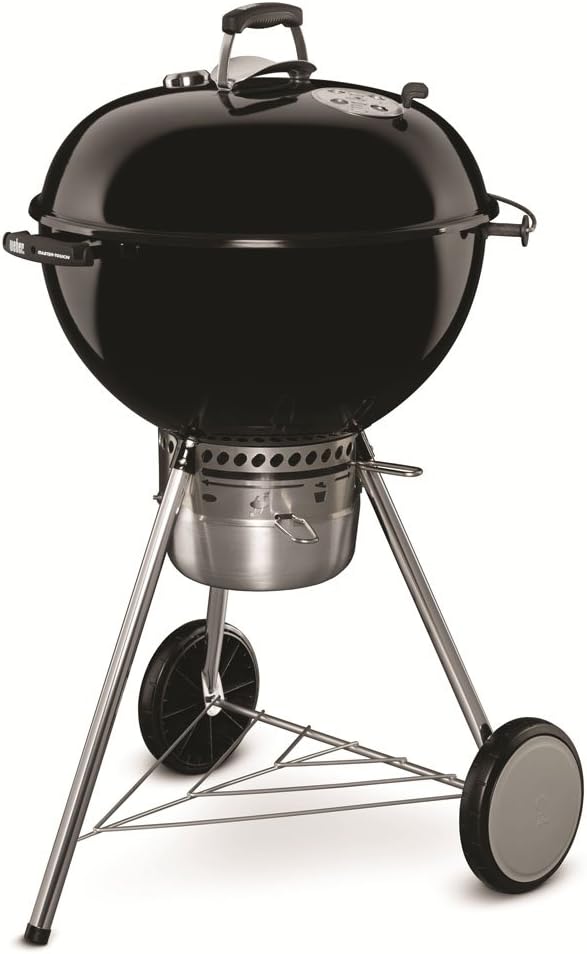 Weber 14501001 Master-Touch Charcoal Grill, 22-Inch, Black