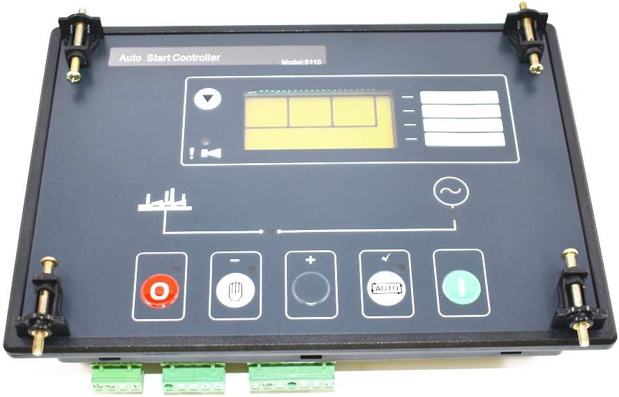 findmall New DSE5110 Generator Electronic Controller Control Module LCD Display for Deep Sea Pack of 2