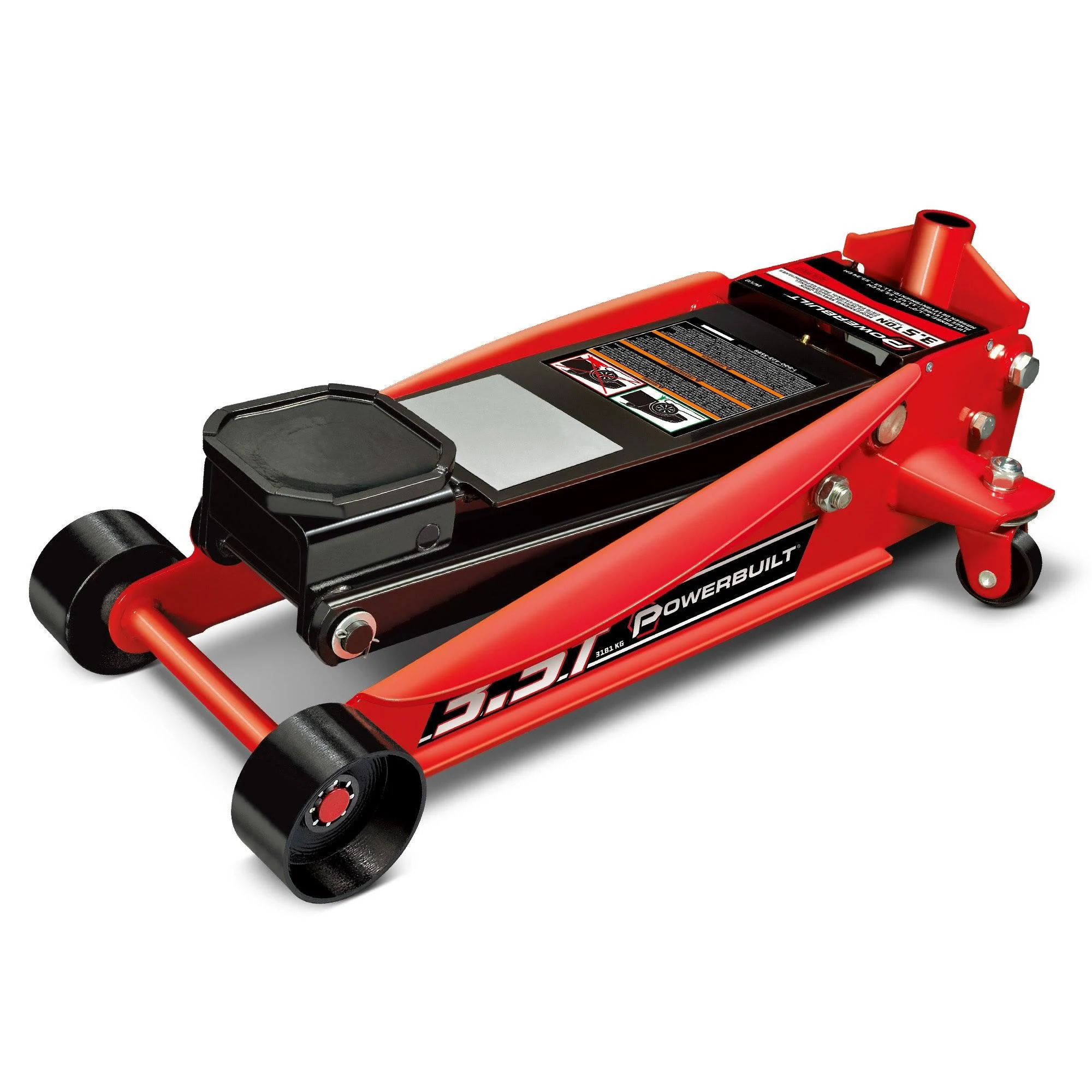 Powerbuilt 647530 3 1/2 Ton Professional Floor Jack