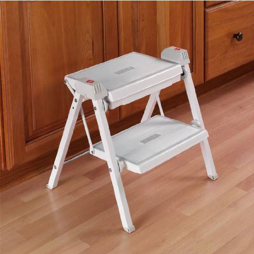 Hafele 505.04.210 Folding Step Stool Black/Silver