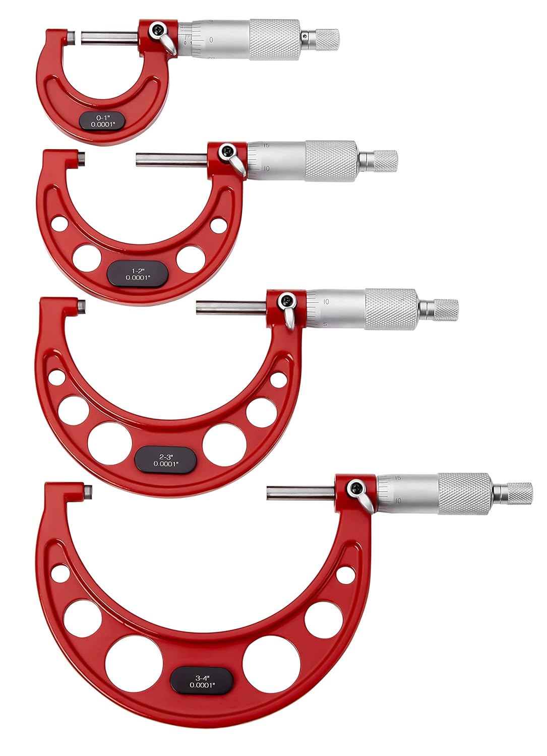 Premium Outside Micrometer Set 0-4
