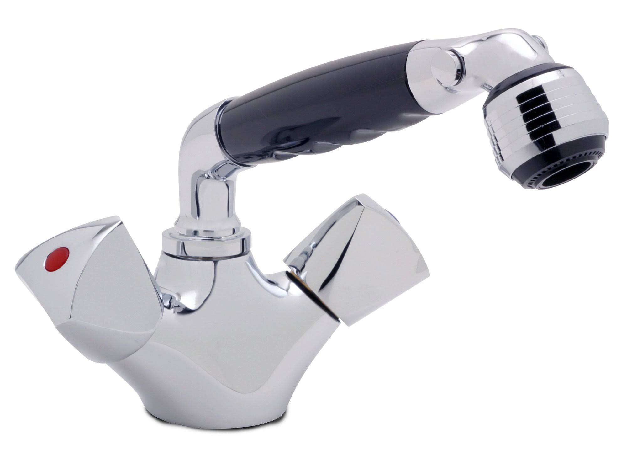 Ambassador Marine Trinidad- Head/Shower Combo Faucet (Classic Black Sprayer)