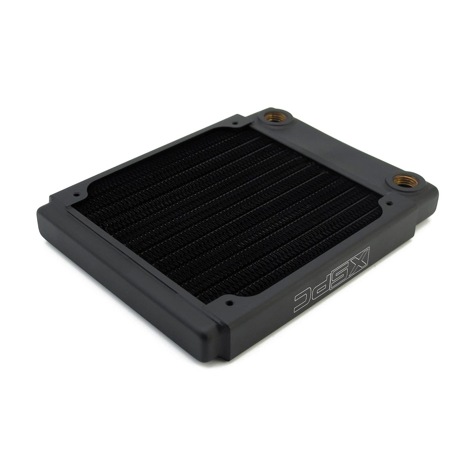 XSPC 5060596650008 XSPC TX120 Ultrathin Radiator - 120mm, Black Black Pack of 2