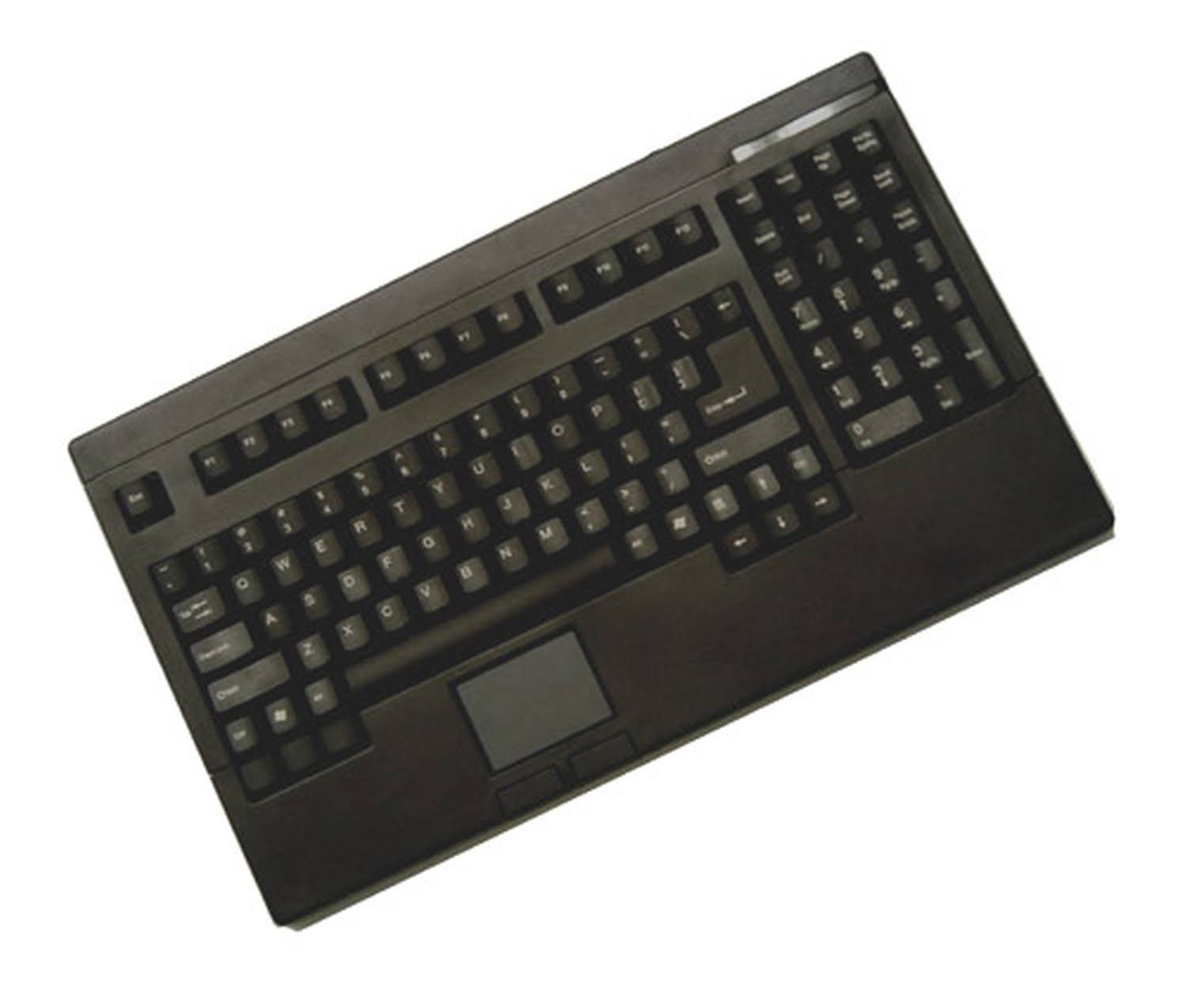 Adesso IPC ACK-730UB USB Keyboard - Touchpad - Black