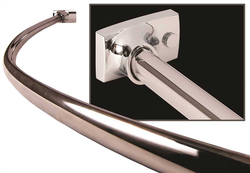 Wingits Contour Oval Curved Shower Rod for New Construction, 5 ft., Satin Stainless Steel, 6 Pack - Woconsn5nc