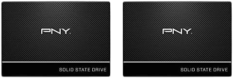 PNY CS900 240GB 2.5” Sata III Internal Solid State Drive (SSD) - (SSD7CS900-240-RB) and PNY CS900 120GB 2.5” Sata III Internal Solid State Drive (SSD) - (SSD7CS900-120-RB) Pack of 2