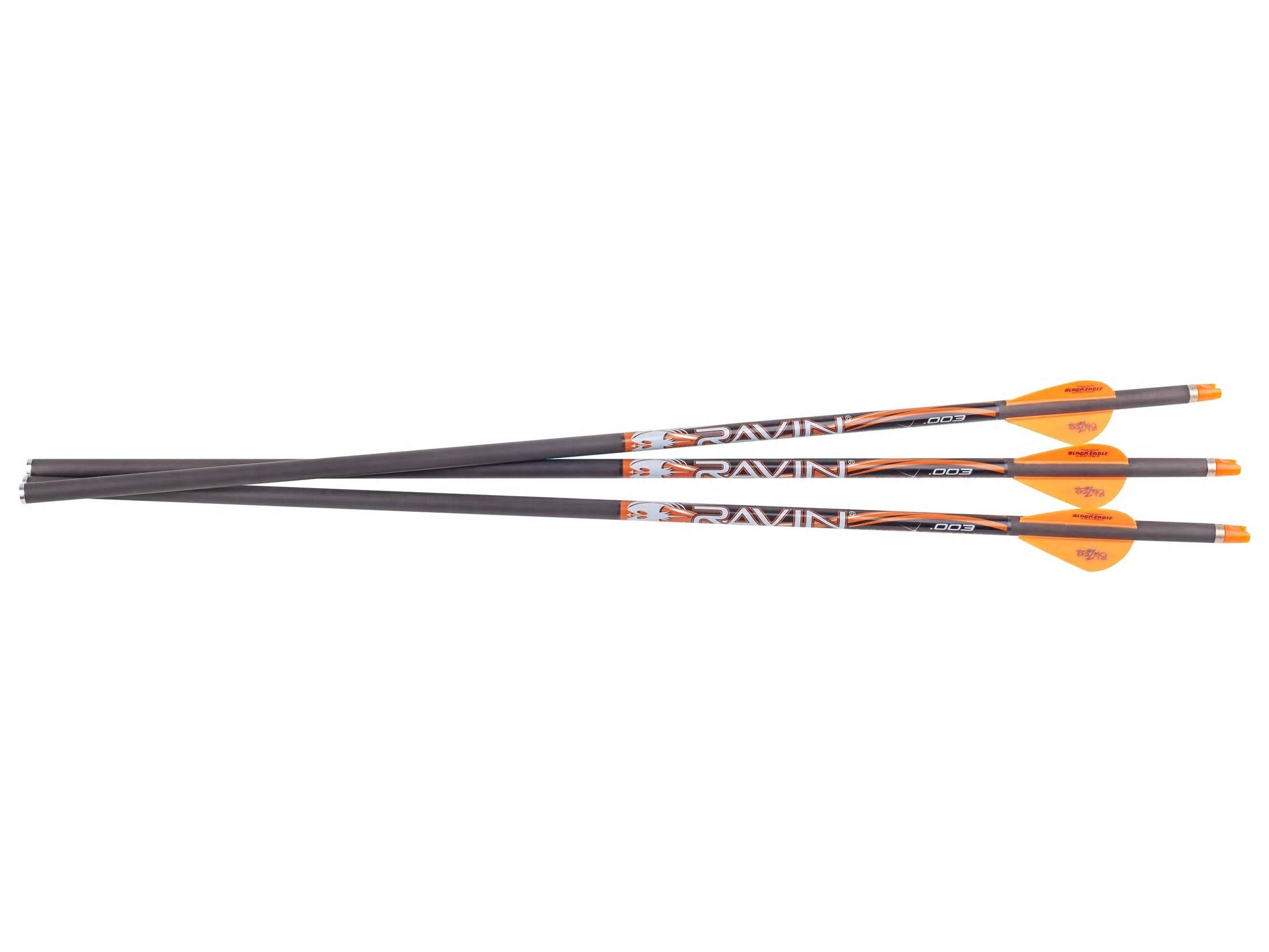 Ravin Crossbows .003 400gr. Match-Grade Lighted Arrows (3-Pack)