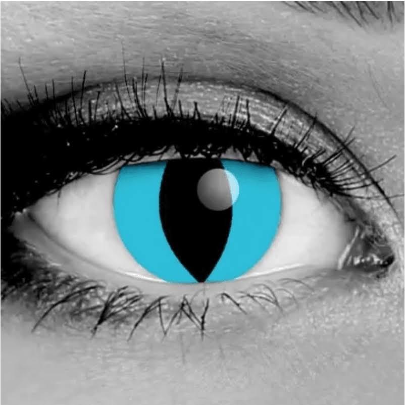 Special Effects Cheshire Cat Halloween Contact Lenses
