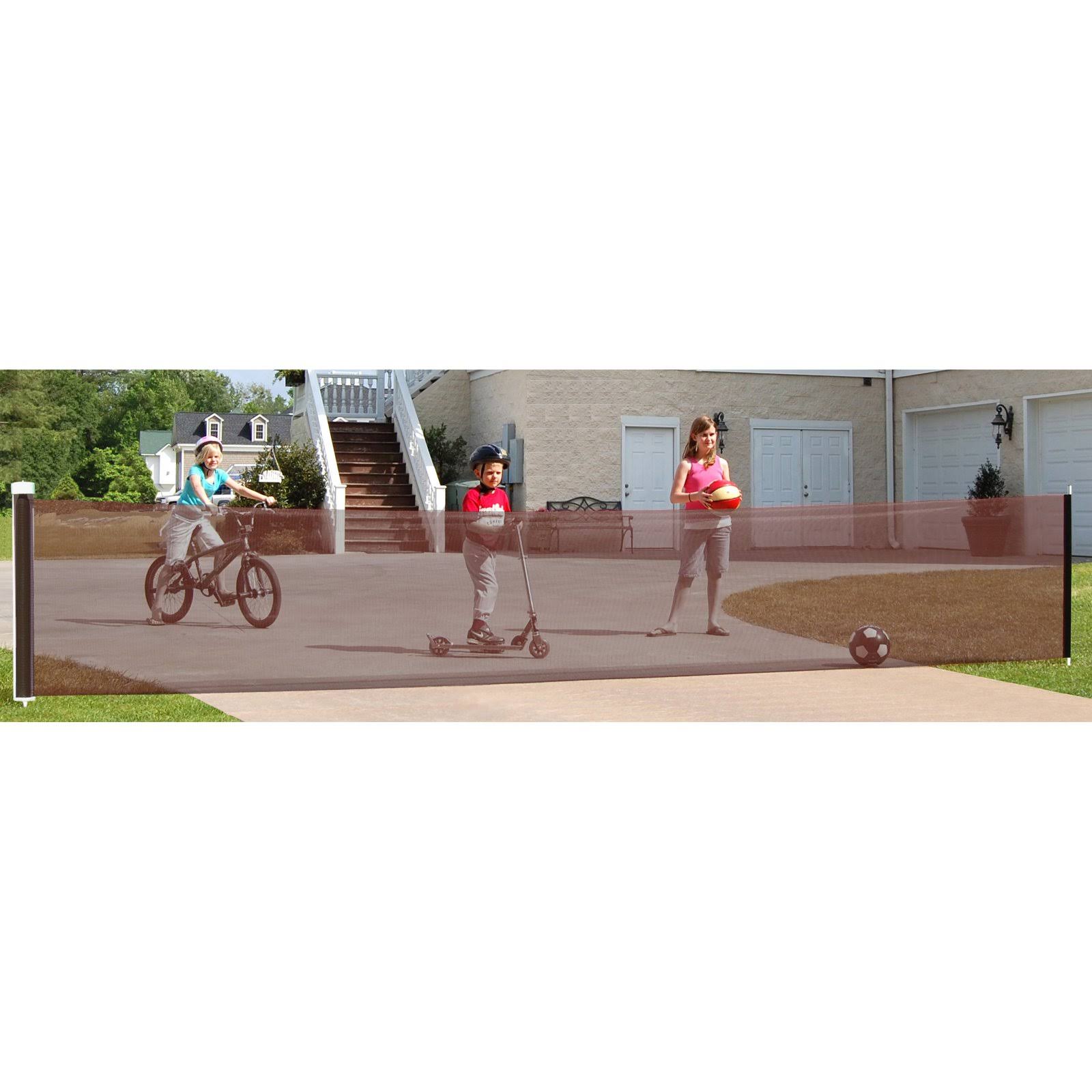 KidKusion Kid Safe Driveway Guard, Black, 25&