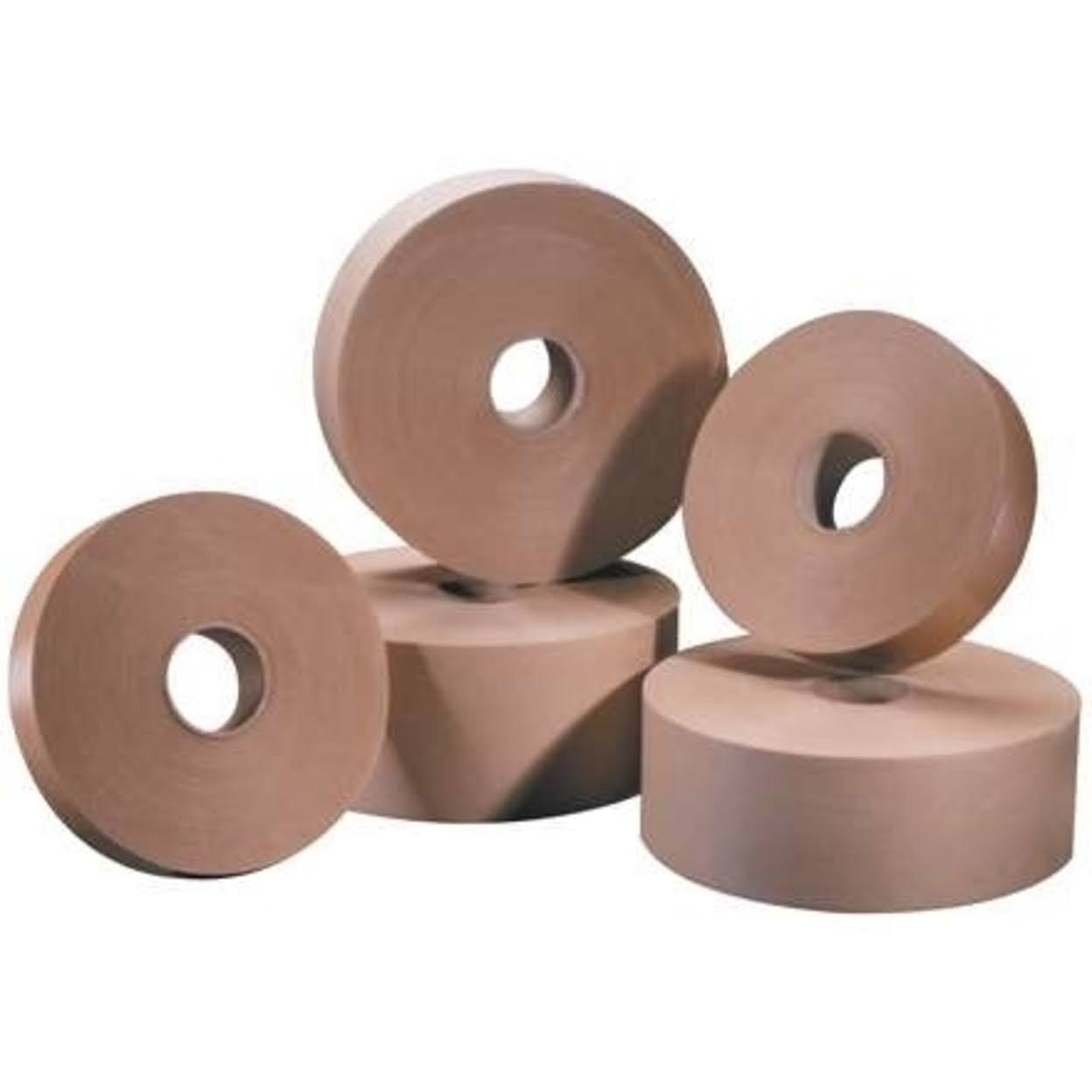 1 1/2x22 x 500& Kraft Tape Logic #5000 Non Reinforced Water Activated Tape