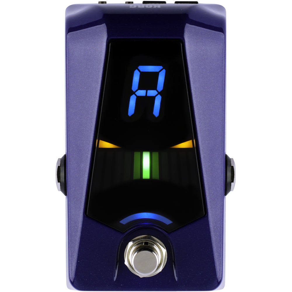 Korg Pitchblack Advance Pedal Tuner (Metallic Blue)