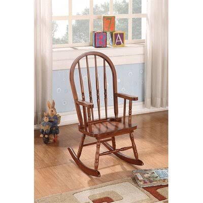 Tobacco Portage Youth Rocking Chair August Grove