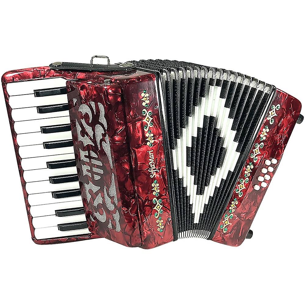 Sofiamari Mini Traveler Accordion - Red Pearl Regular 190839894274