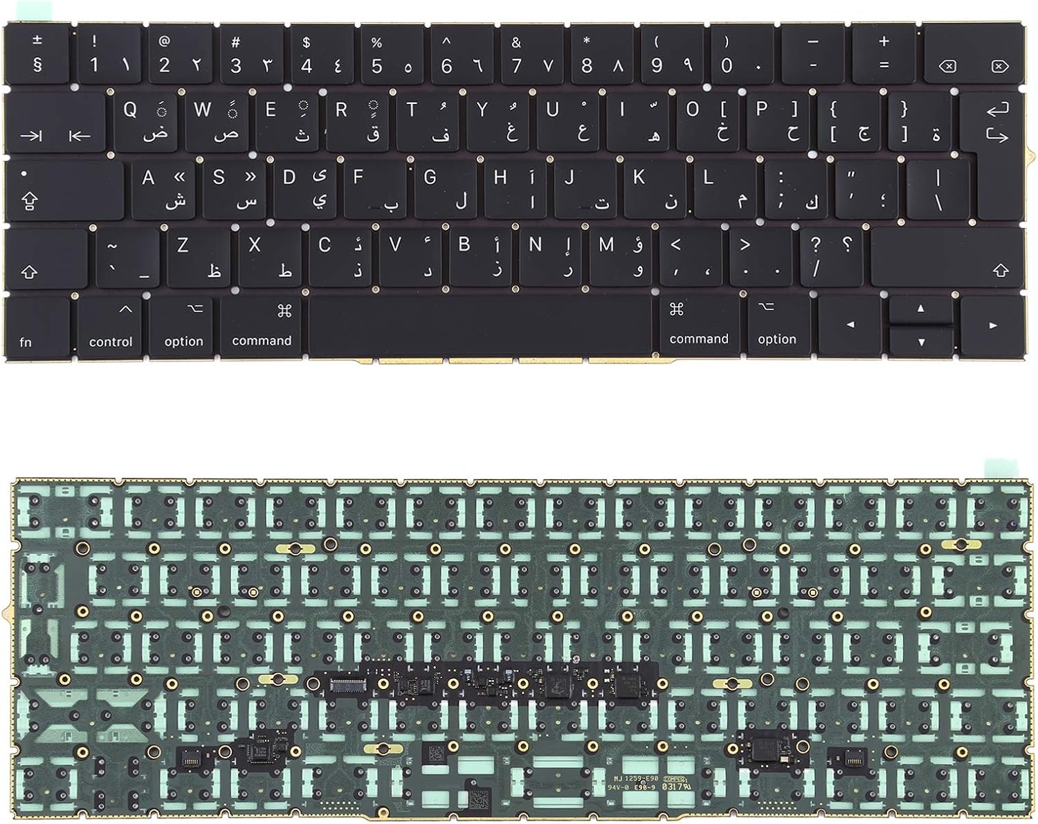 Lihuoxiu Laptop Keyboards Arabic Version Keyboard for MacBook Pro A1706 A1707