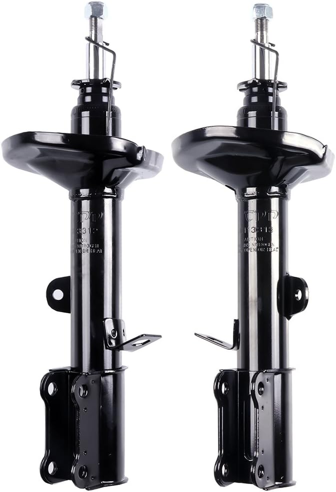Shocks Struts,ECCPP Rear Shock Absorbers for Toyota Compatible with 1989 1990 1991 1992 for Geo Prizm,1988 1989 1990 1991 1992 for Toyota Corolla 234031 71846 234032 71847 Auto Shocks (Pack of 2 Rear)