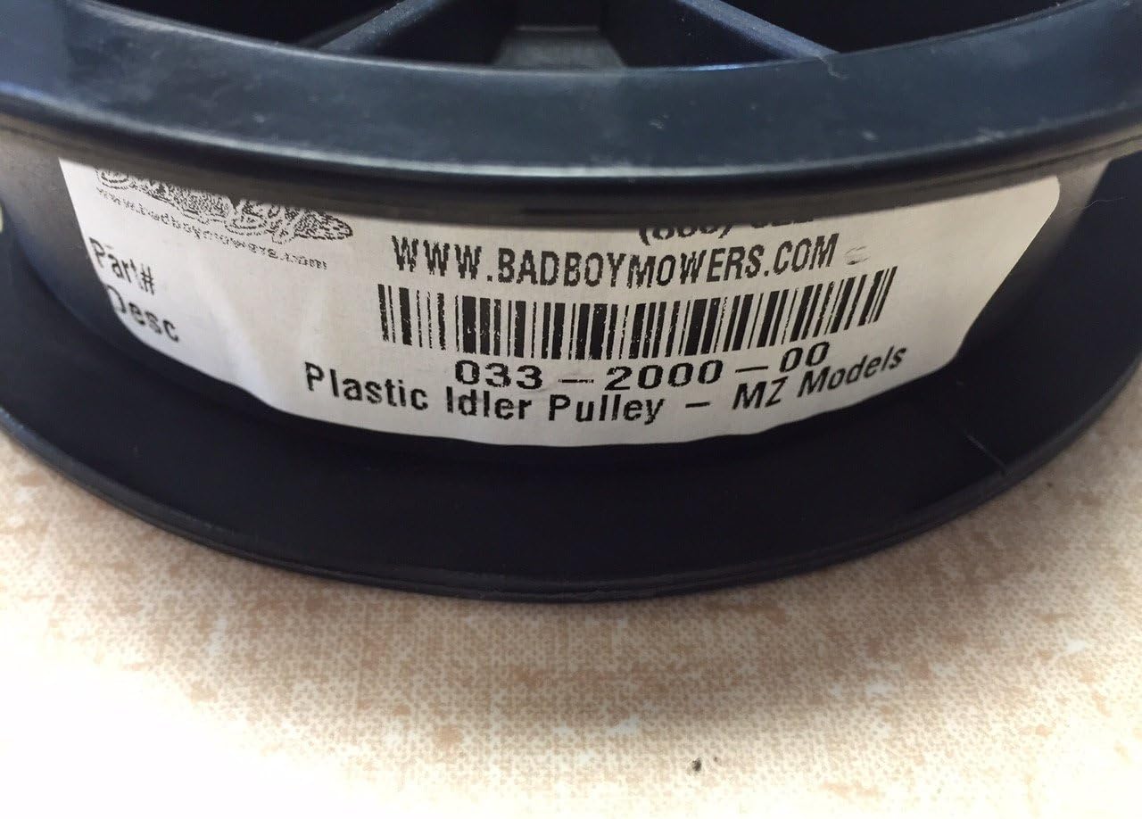 033-2000-00 BAD BOY Plastic Idler Pulley- MZ Models 42