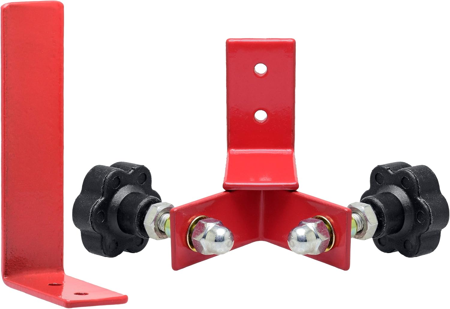 AdirPro Pole Peg Adjusting Jig with L-Bracket - Convenient Surveying Tool for Adjusting and Calibrating Pole Vials on All Prism Poles, Comes with Adjustable Top Piece for Centering the Pole
