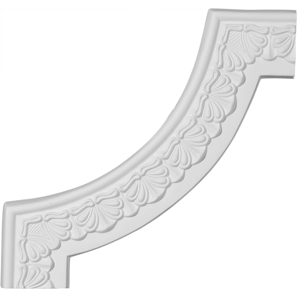 10 7/8x22W x 10 7/8x22H Acanthus Leaf Panel MOULDING Corner (matches MOULDING PML02X00AC) - 8-Pack