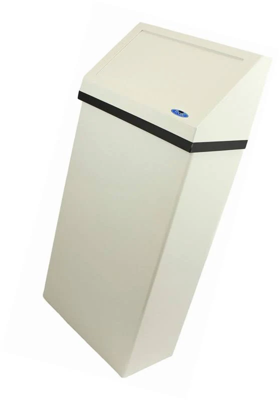 Frost Products Wall Mounted Waste Receptacle, White