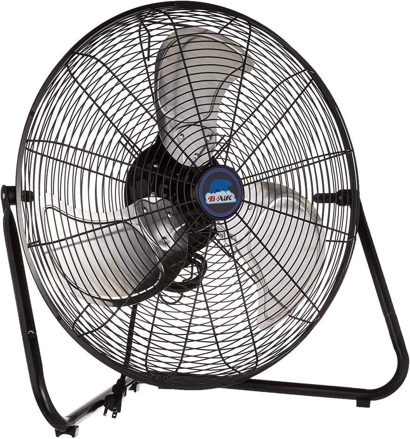 B-Air FIRTANA-20X High Velocity Electric Industrial and Home Floor Fan, 20