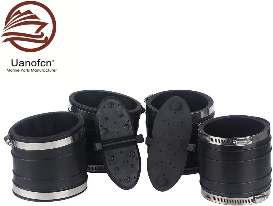 UANOFCN 1998 and Up Exhaust Y-Pipe Kit Replaces 807166A1 Hose Bellows 32-14358T 32-44348T for Mercruiser