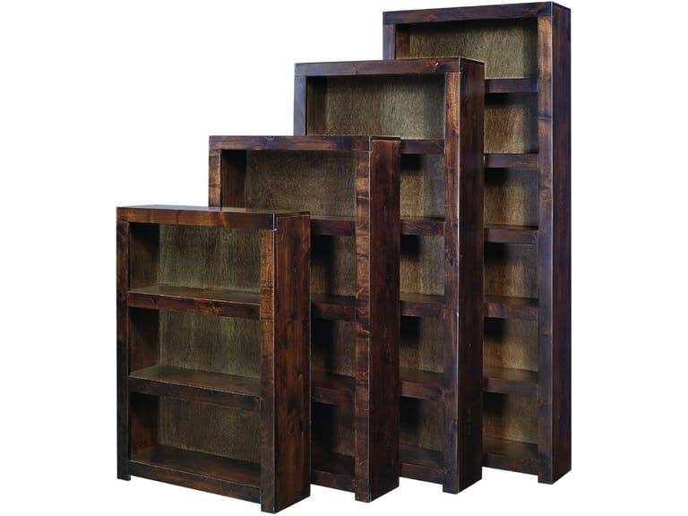Aspenhome Lifestyle Tobacco 48x22 Bookcases-DL3448-TOB
