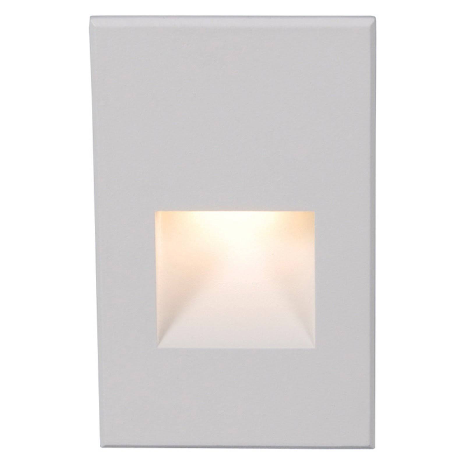 WAC Lighting LEDme Vertical Step and Wall Light 277V, White - WL-LED200F-C-WT