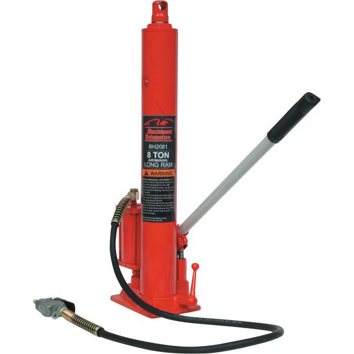 Blackhawk Automotive Air/Manual Hydraulic Jack - 8-Ton, Model BH2081