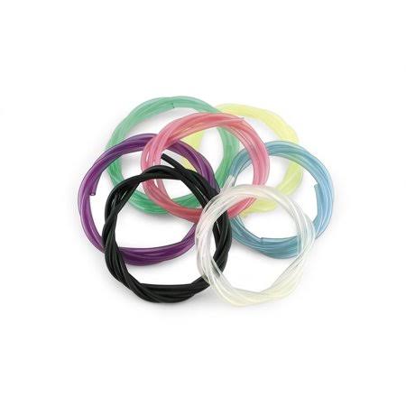 Helix Racing Products 516-7171 Colored Fuel Line - 5/16in. x 7/16in. 25ft. - Transparent Blue