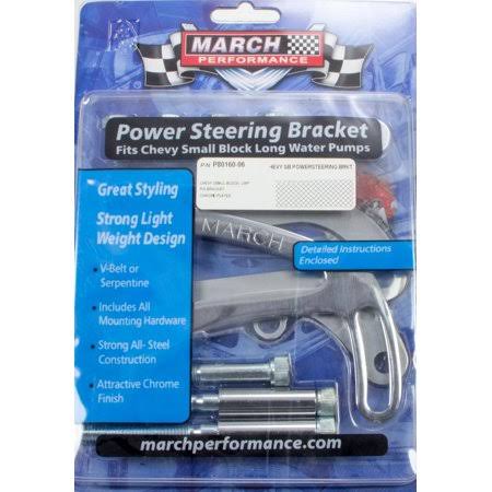 March Performance P80160-06 Power Steering Bracket Kit