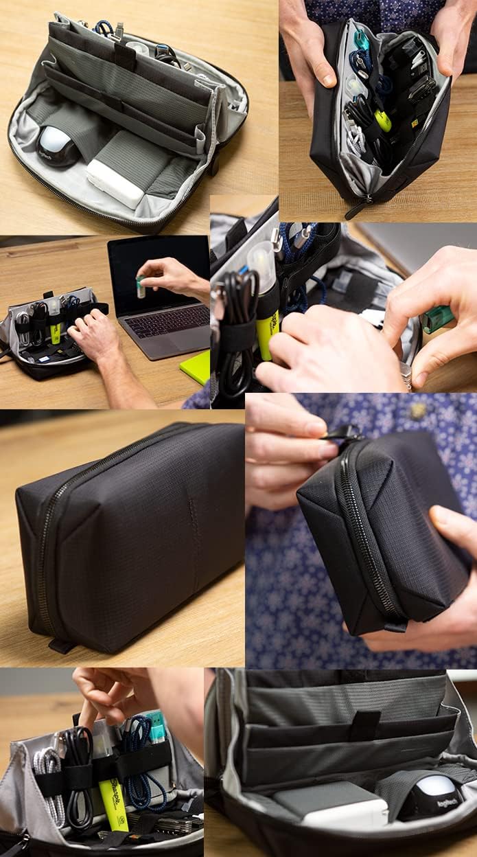 NEW | Taskin Electronics Organizer | Tech Organizer/Tech Accessory Pouch by Taskin San Francisco