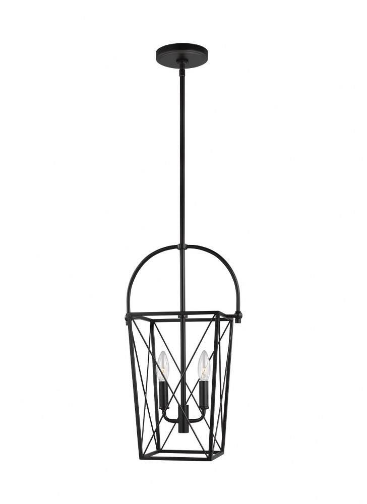 Sea Gull Lighting-6000202-12-Bridgewood - Two Light Foyer Black