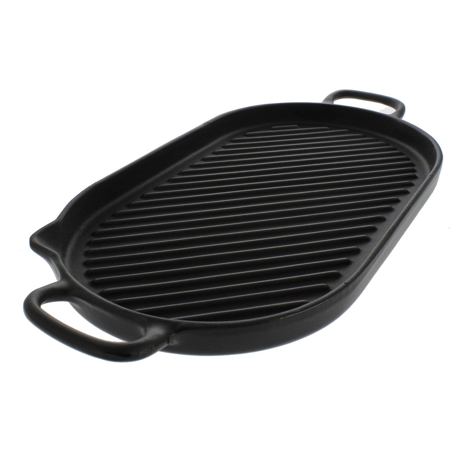 Chasseur Black Oval French Cast Iron Grill