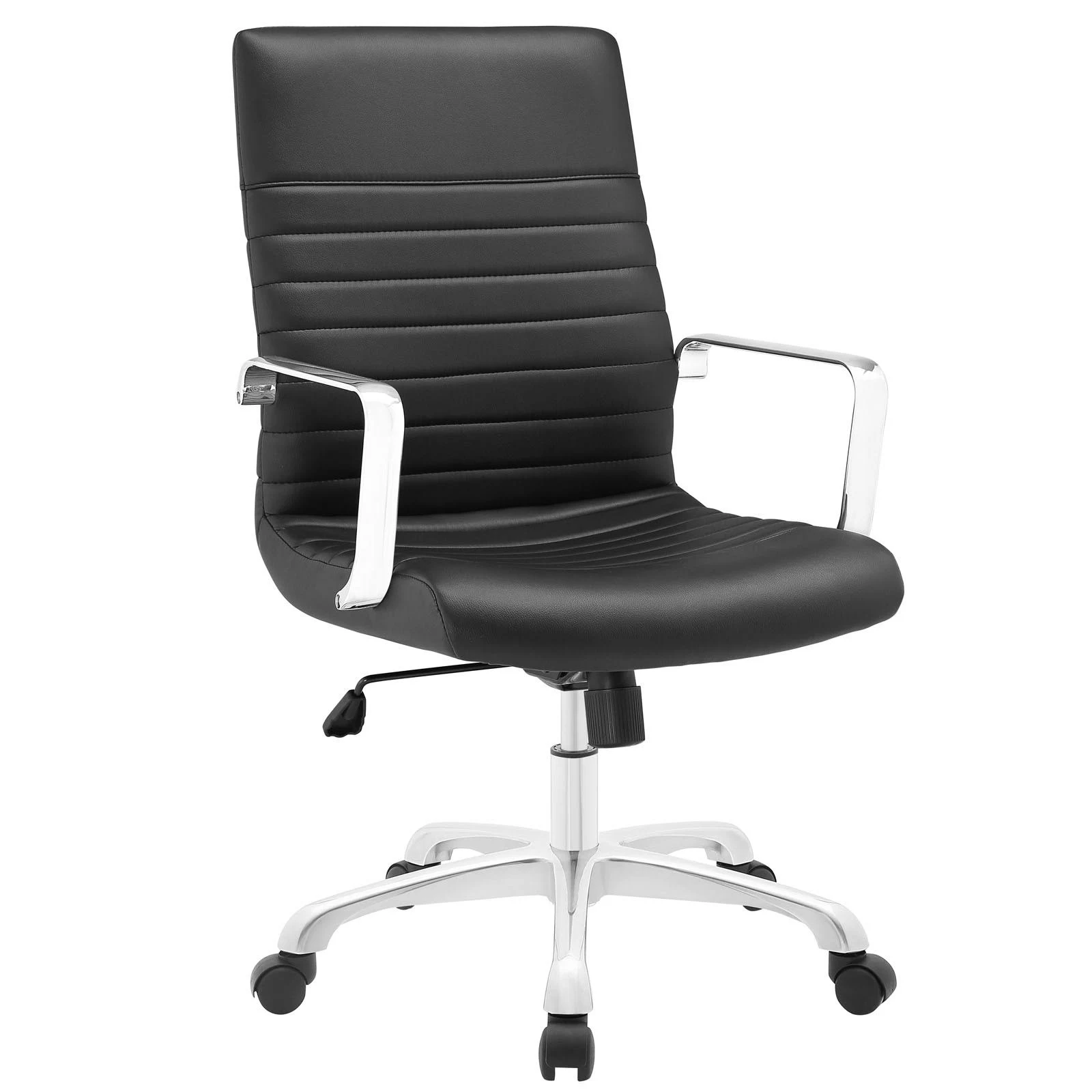 Modway Finesse Mid Back Office Chair - Black