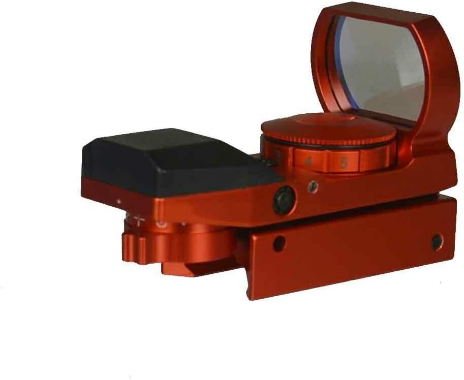 DB TAC INC Red Color Holographic Reflex Both Red and Green & 4 Reticals for Picatinny/Weaver Pack of 2