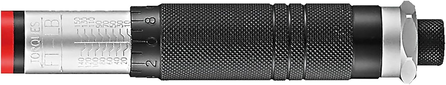 Teng Tools 1/2 Inch Drive 10 to 150 FT-LB Reversible Click Steel Torque Wrench - 1292UAGEP, Red Pack of 2